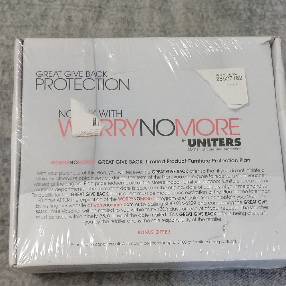 UNITERS Furniture Protection Kit NWT